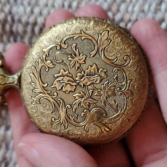 Vintage Armitron railroad train pocket watch - Picture 6 of 13